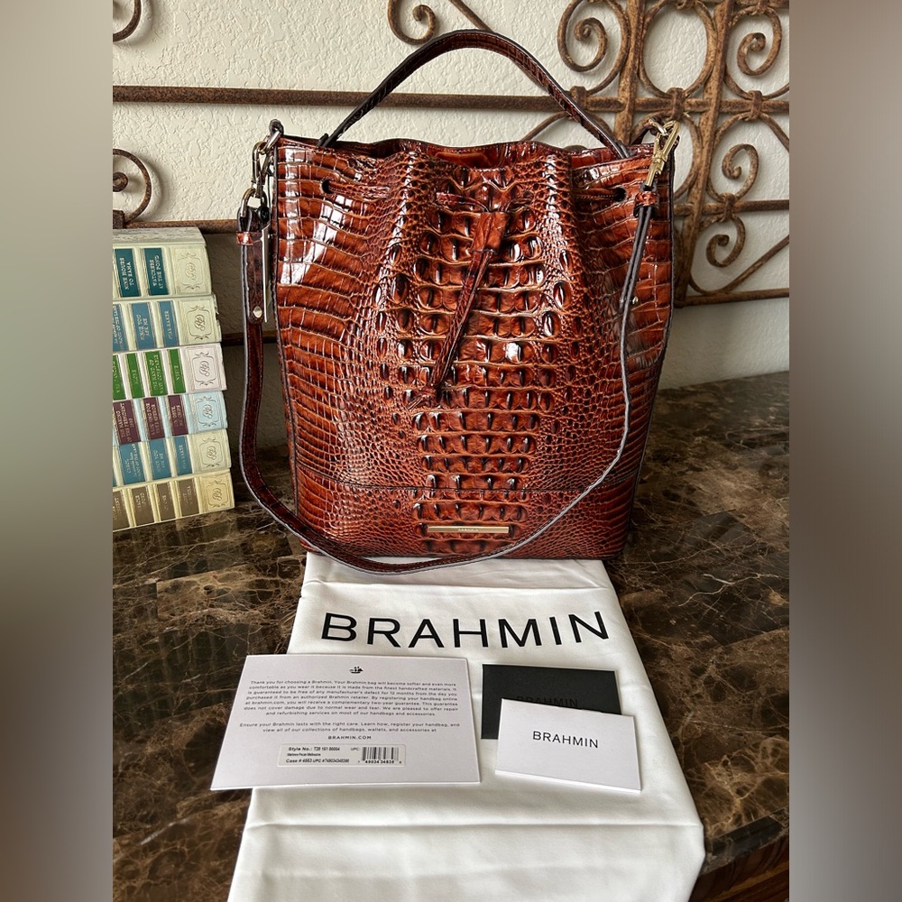 Brahmin Marlowe Pecan Melbourne Bag